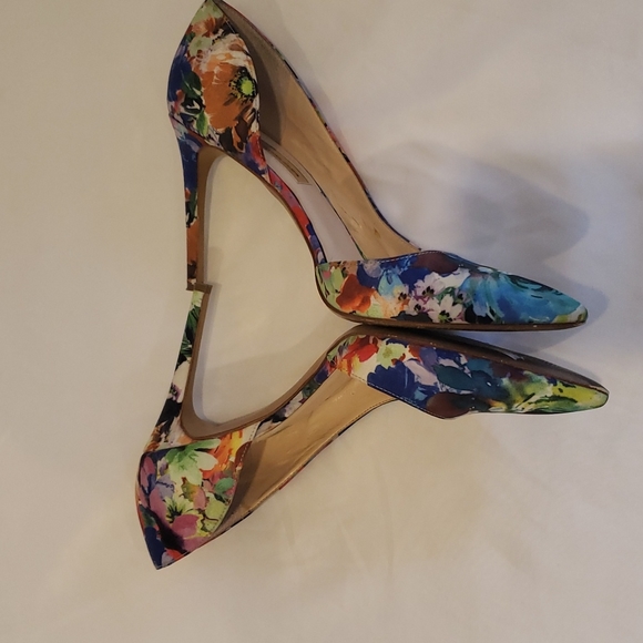 Inc. Floral-Print Pump, Size 9M  BEAUTIFUL 😍 - Picture 4 of 11